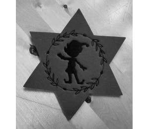 Stickdatei - Wichtelkranz Silhouette